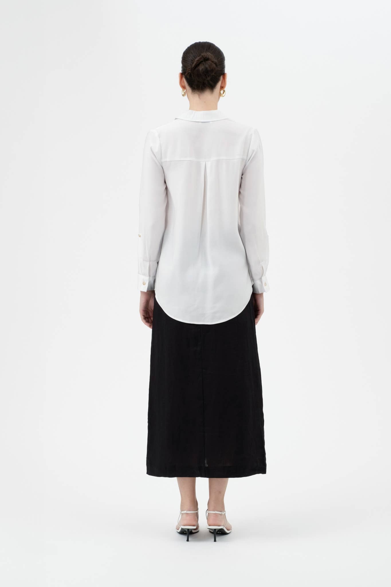 Tab Button Down Shirt