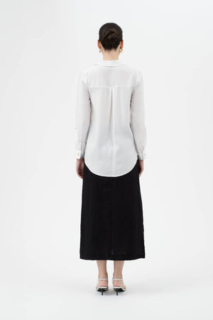 Tab Button Down Shirt