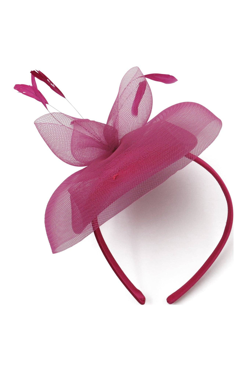 Morgan & Taylor - Elisa Fascinator in Cerise
