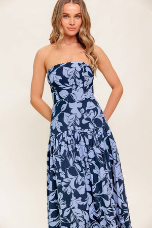 Azul Drop Waist Dress