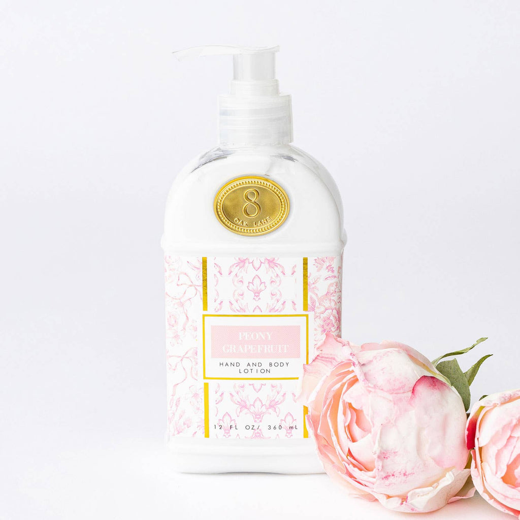 8 Oak Lane - Peony Grapefruit 300ml Hand & Body Lotion