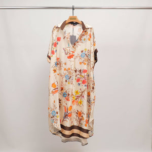 Floral Shirt Dress