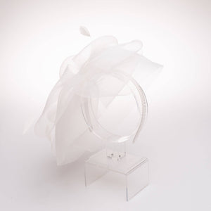 Crinoline Fascinator Red