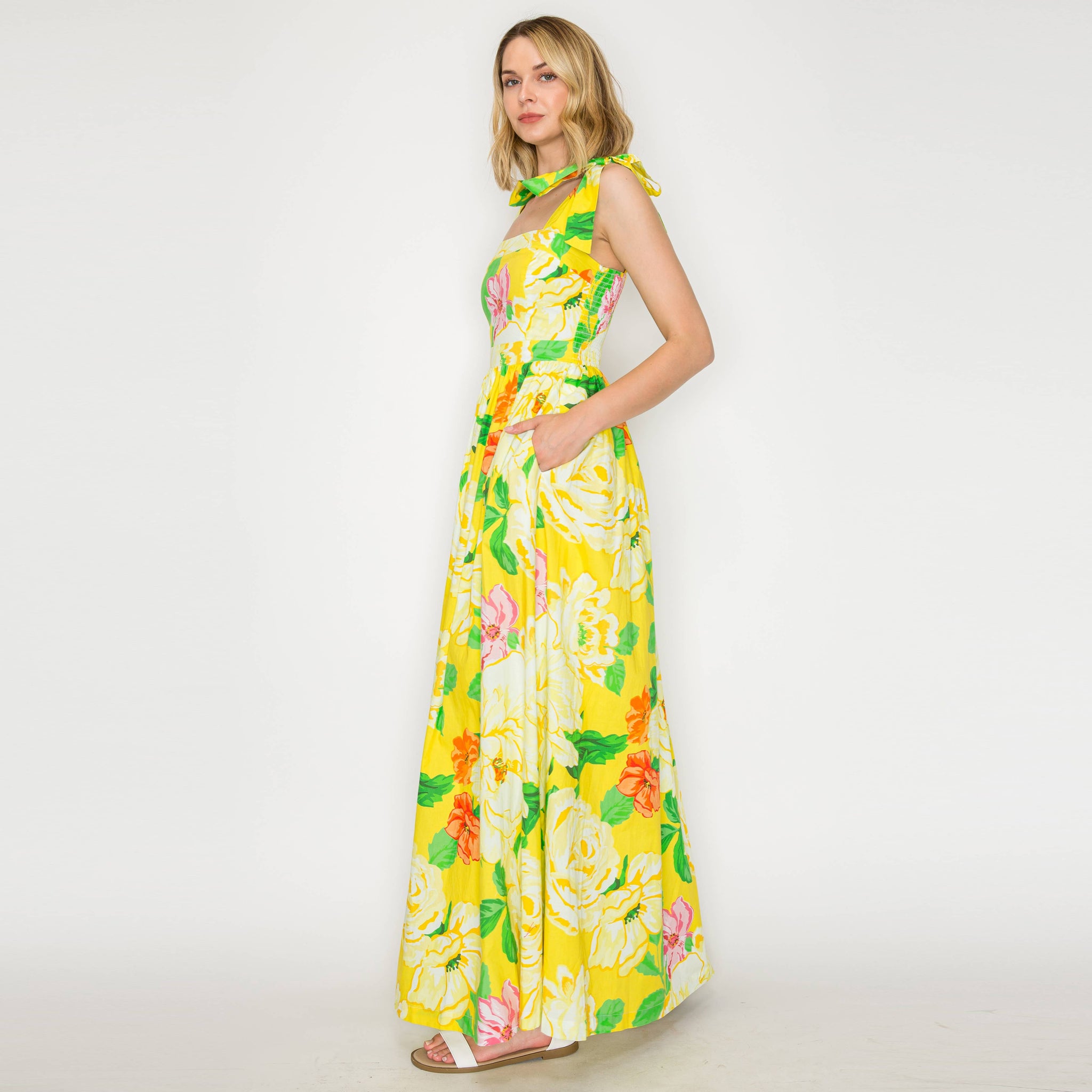 Sunny Lemon Maxi Dress