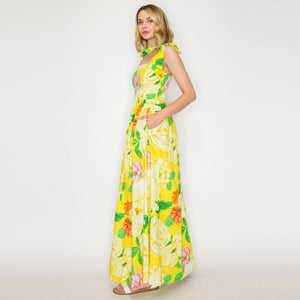 Sunny Lemon Maxi Dress