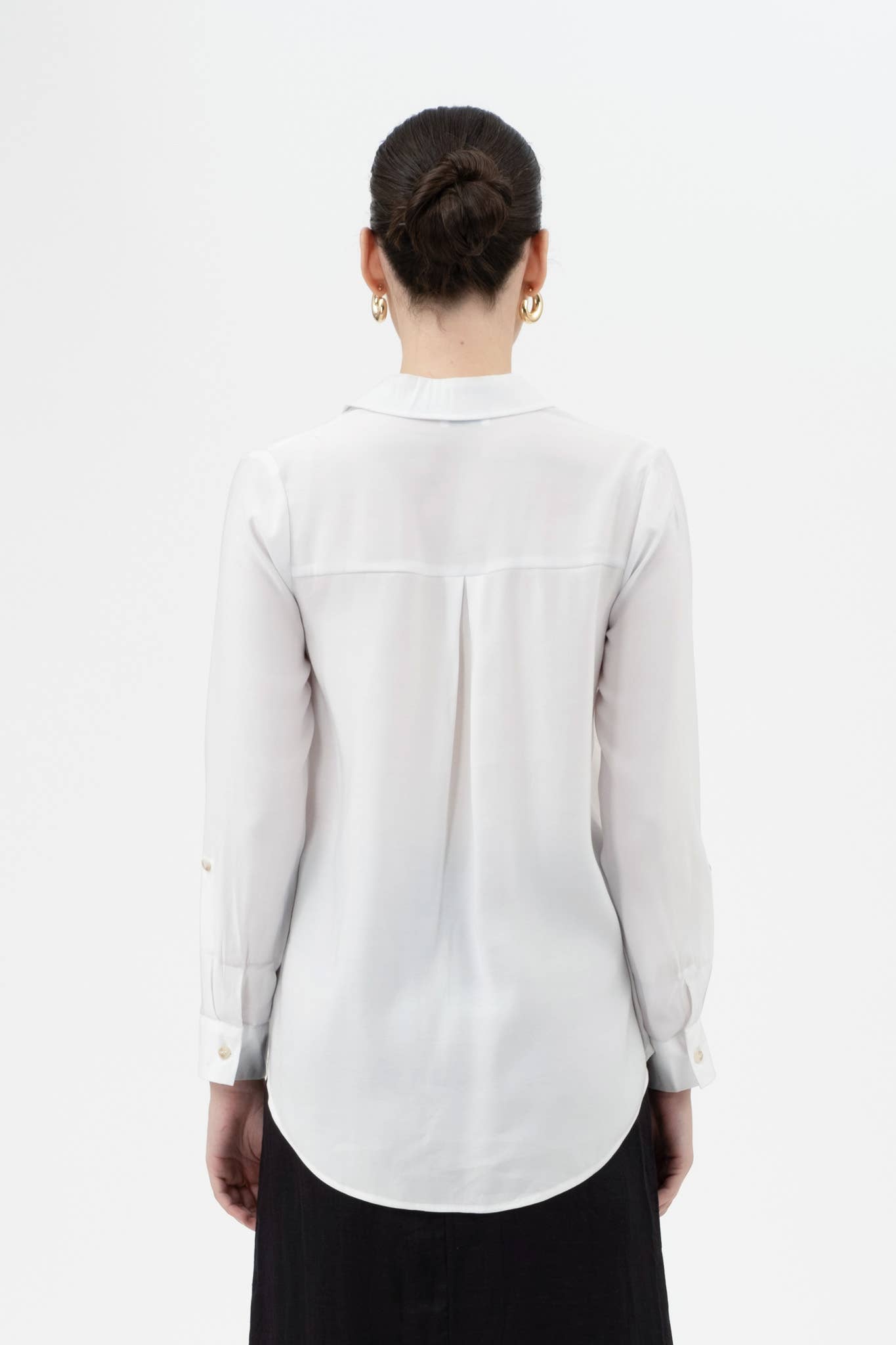 Tab Button Down Shirt
