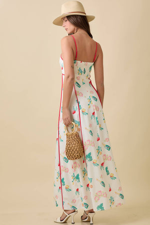 Vintage Maxi Strap Dress