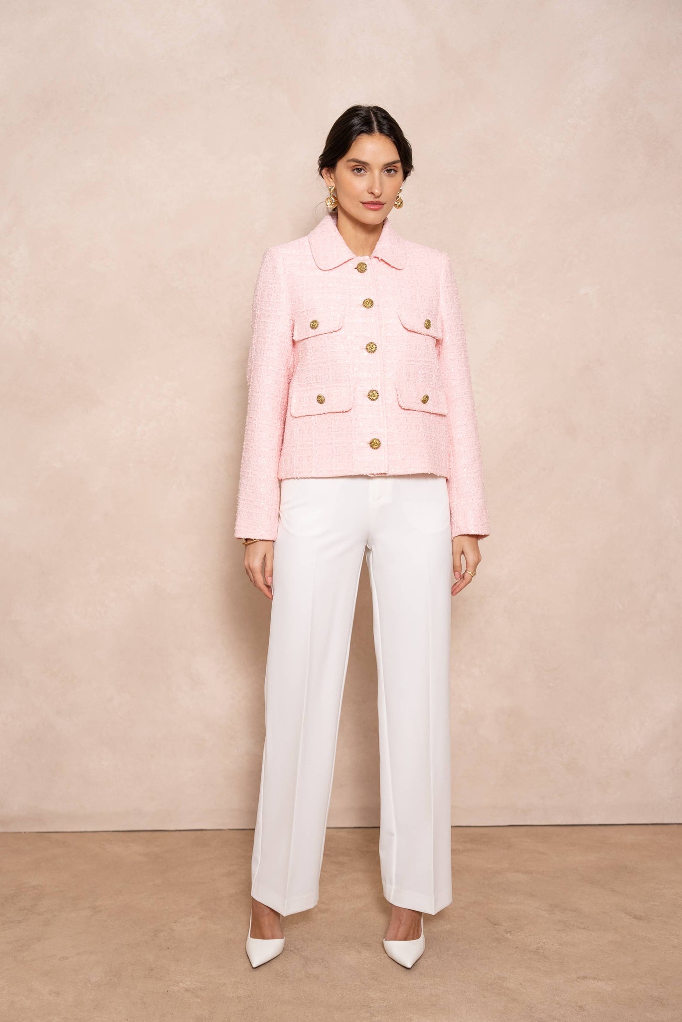 Structured Tweed Jacket