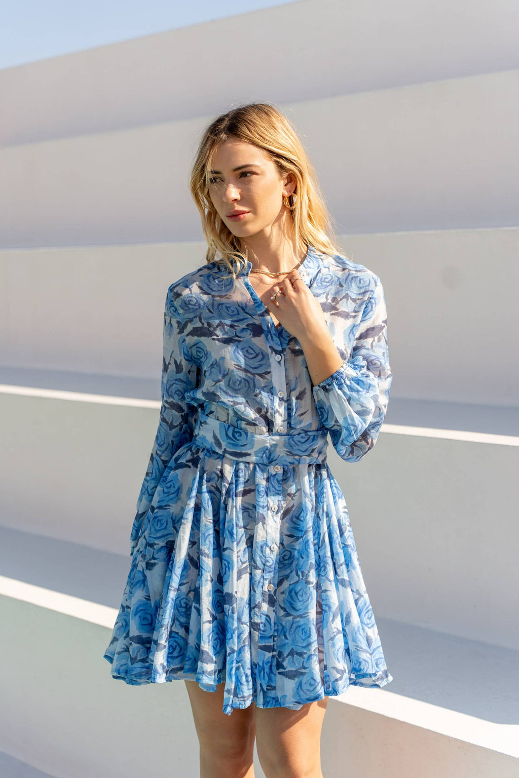 Ocean Blue Sonia Skater Dress