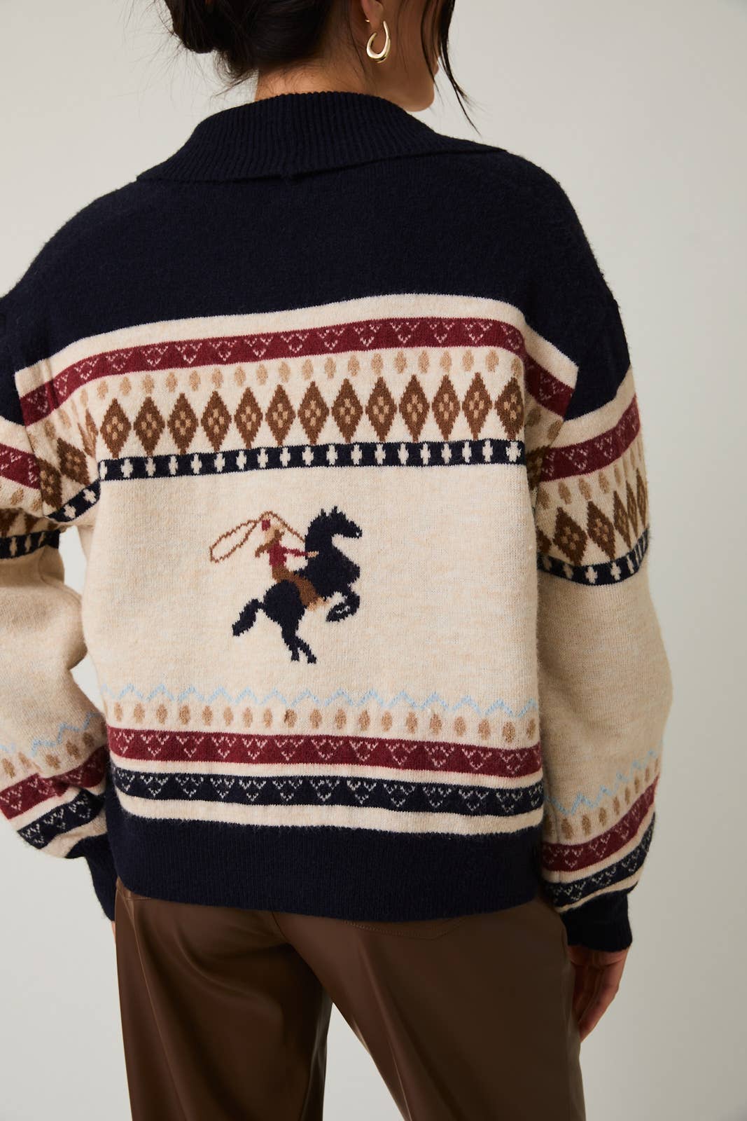 Horse Oversized Cardigan