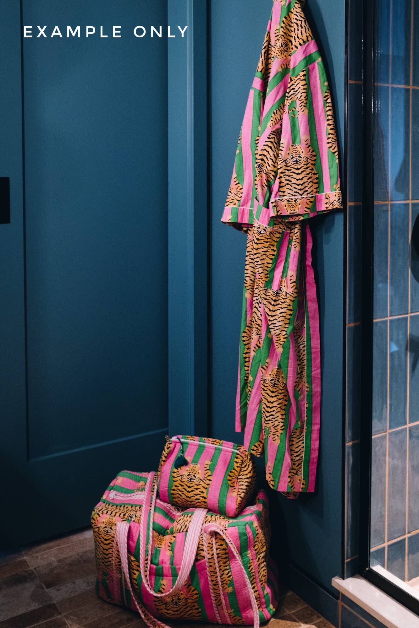 Bright Pink Tiger Robe