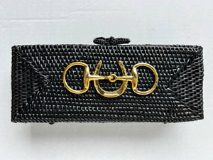 Black Colette Clutch