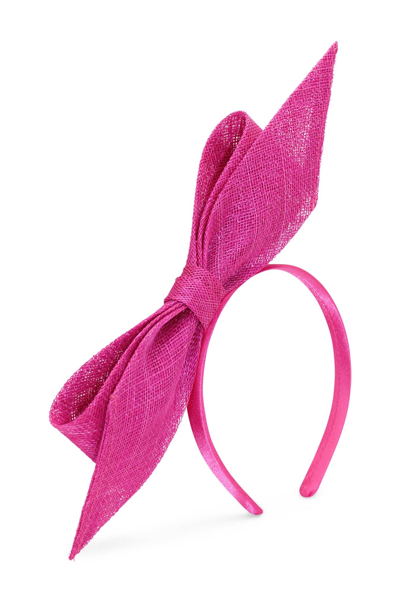 Morgan & Taylor - Madeline Fascinator in Hot Pink