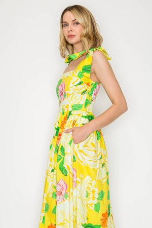 Sunny Lemon Maxi Dress