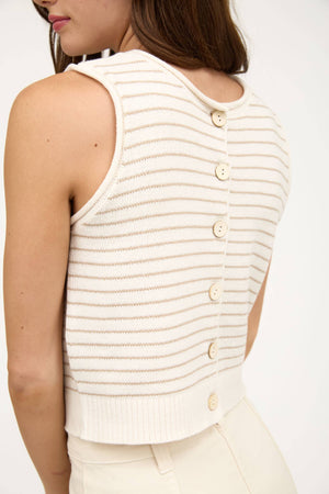 Button Down Cardigan Vest