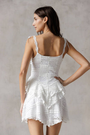 Angie Ruffle Dress