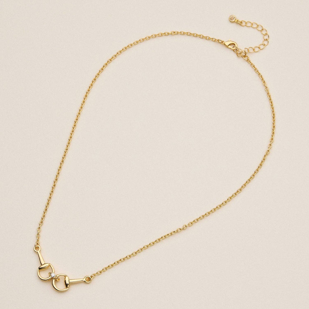 Adjustable Gold Dipped Bit Chain Necklace - 18K Gold