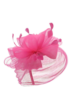 Morgan & Taylor - Monica Fascinator in Hot Pink