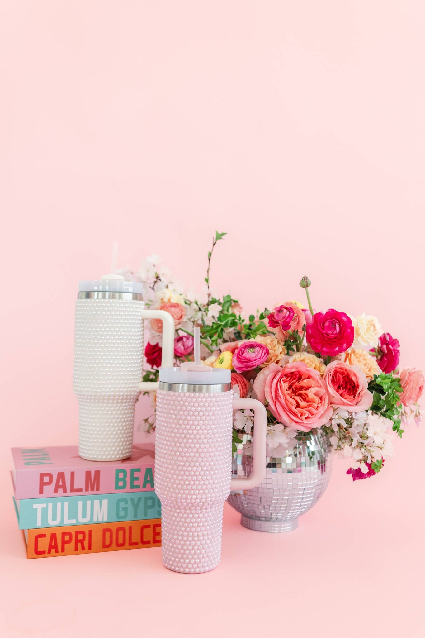 Pink Pearl 40oz Tumbler
