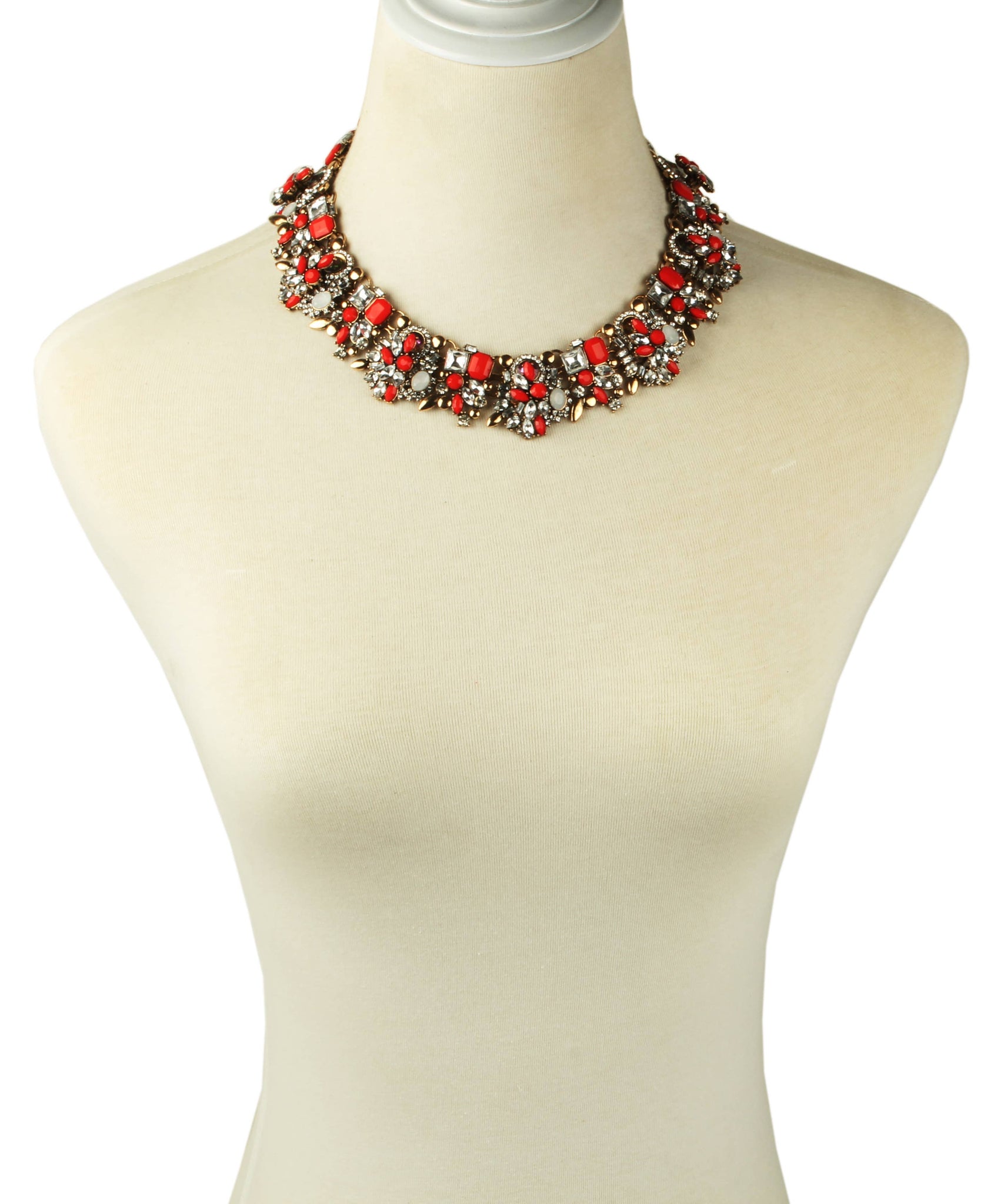 Sloane Necklace - Red