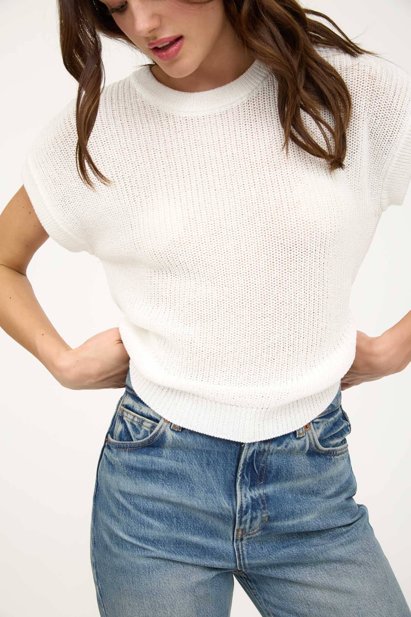 Knit Batwing Sweater Top