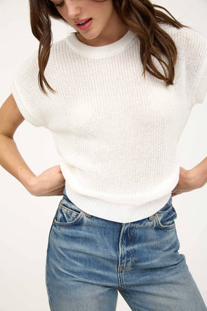 Knit Batwing Sweater Top