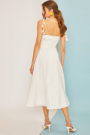 Bellas Tie Midi Dress