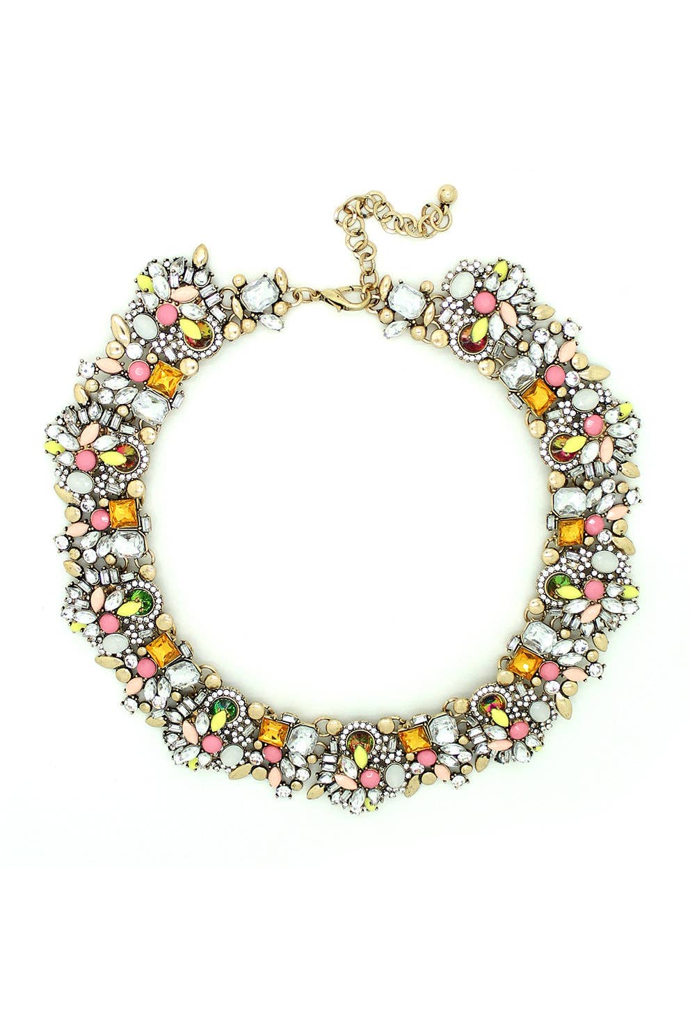 Eye Candy Los Angeles - Ivy Pastel Statement Necklace