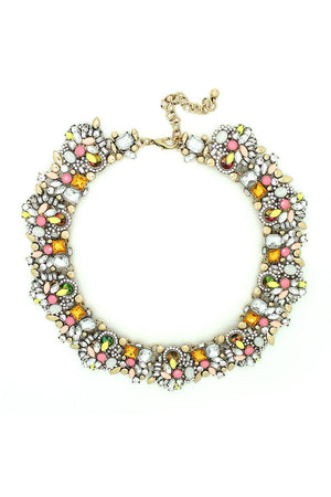 Eye Candy Los Angeles - Ivy Pastel Statement Necklace