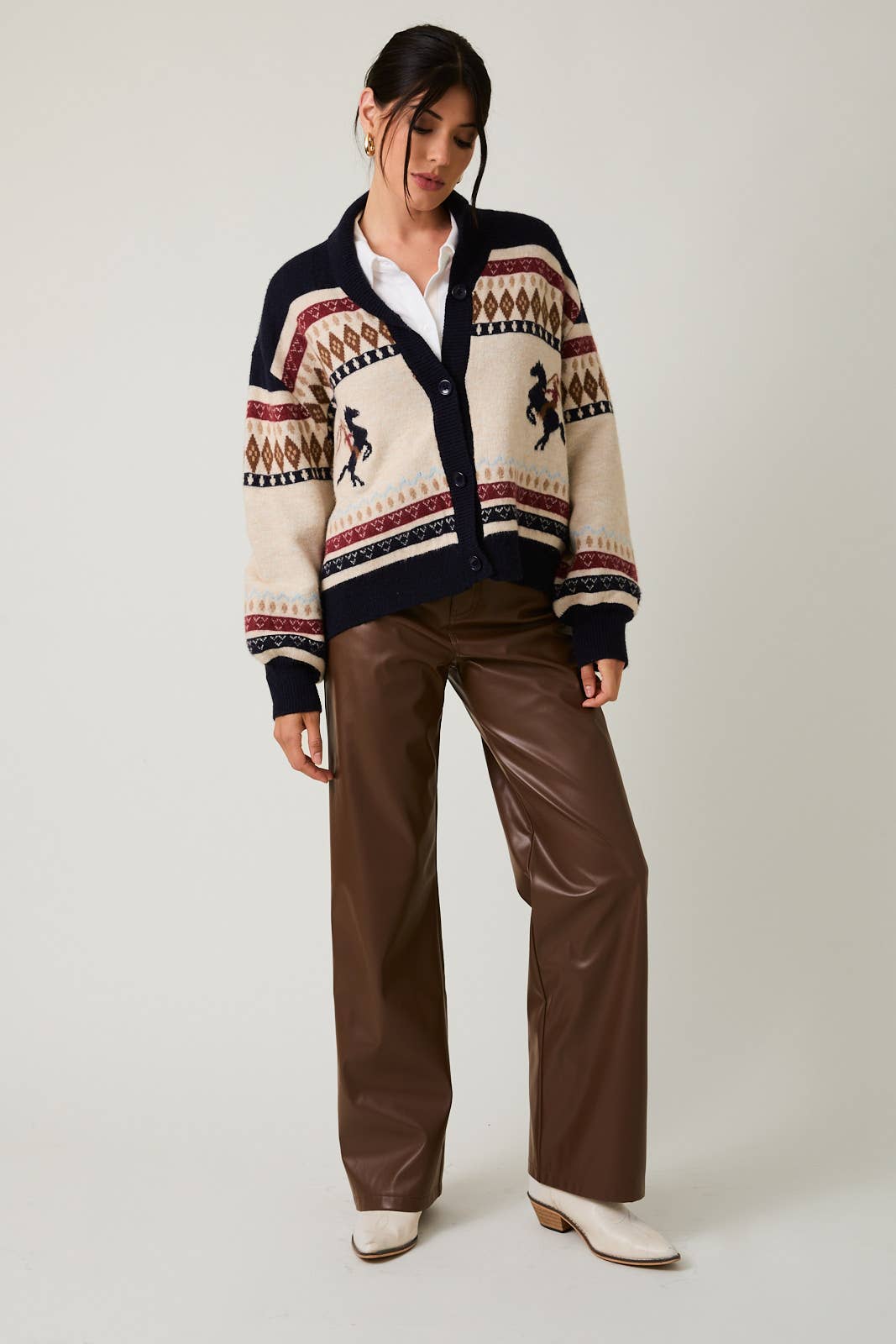 Horse Oversized Cardigan