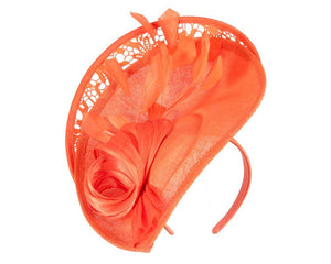 Sinamay & Lace Fascinator