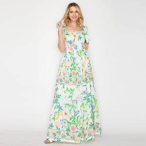 Romantic Garden Maxi Dress