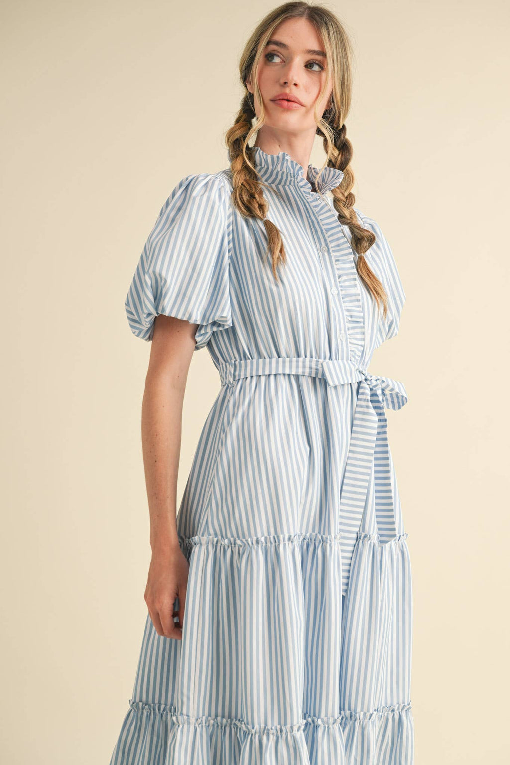 Mimi Ruffle Midi