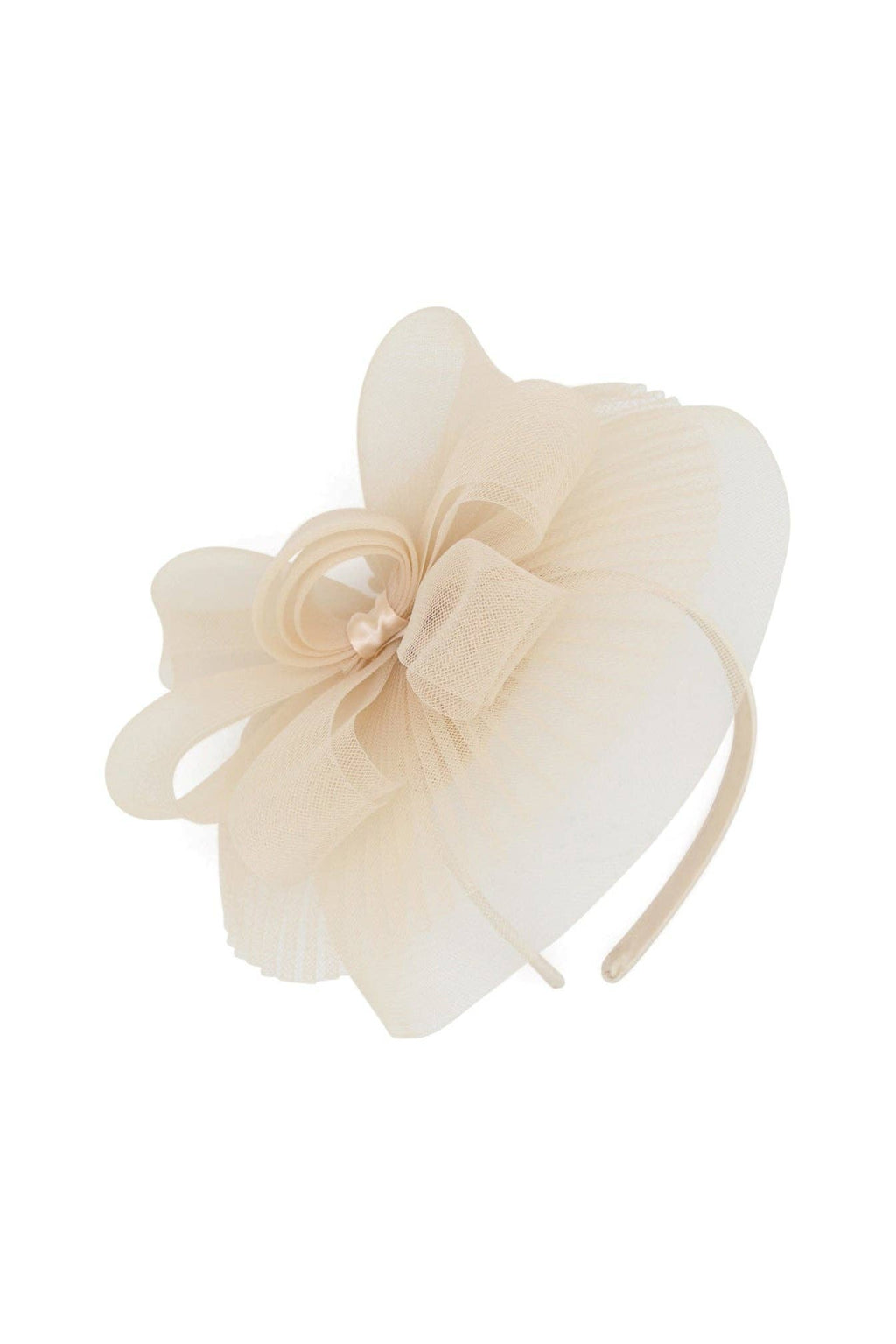 Morgan & Taylor - Simone Fascinator in Nude