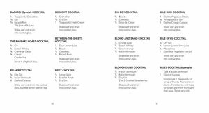 Hollywood Cocktail Book