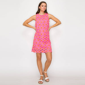 Pink Daisy Shift