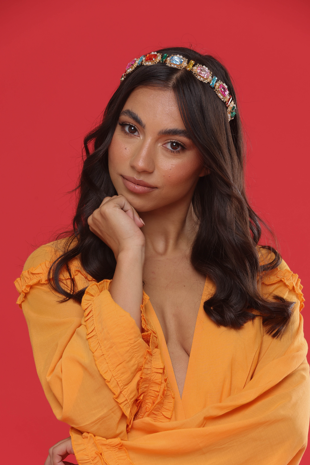 Morgan & Taylor - Britney Headpiece in Multi