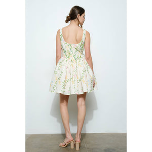 Adeline Flare Mini Dress
