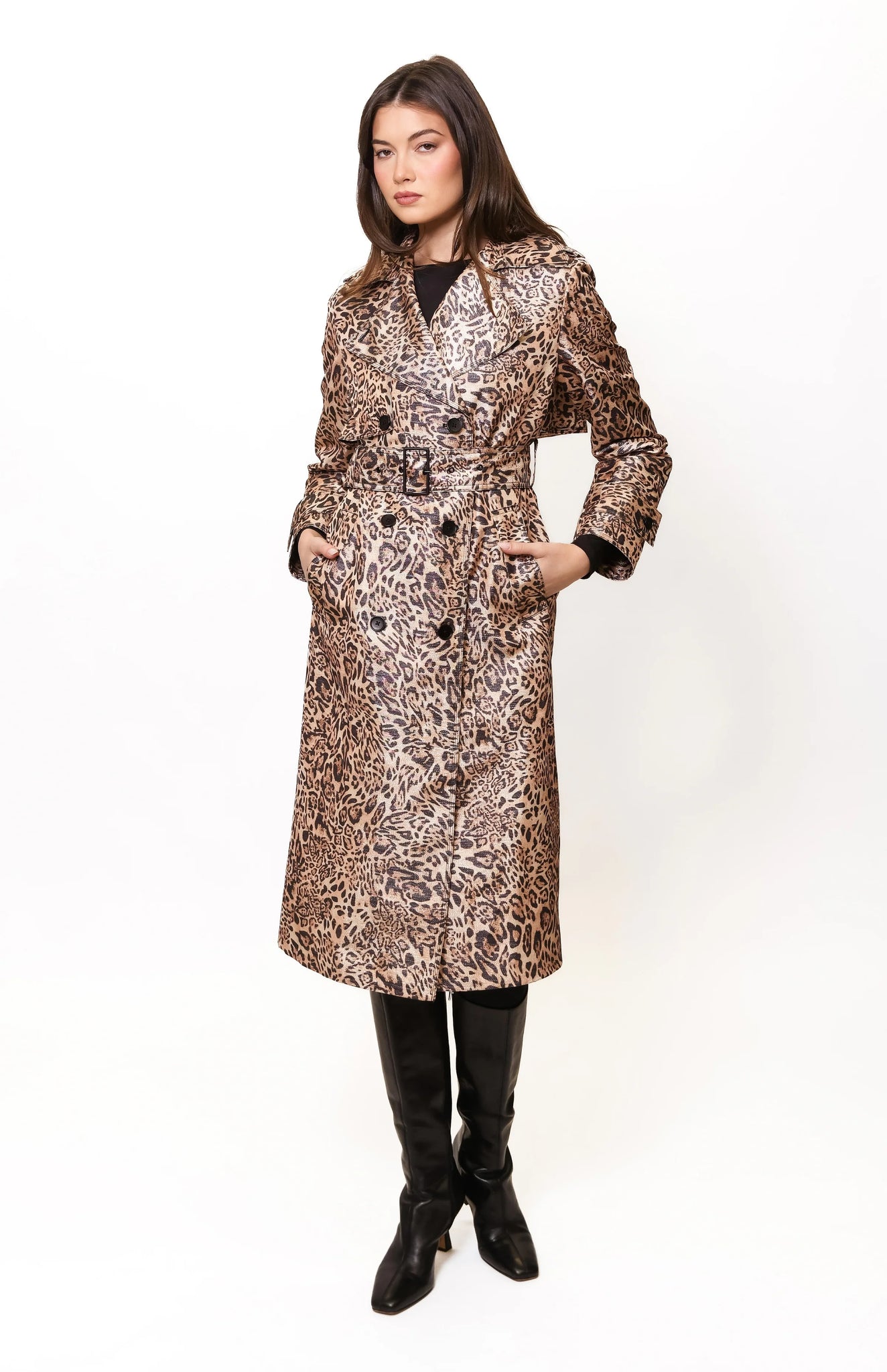 Hutch Vance Leopard Coat