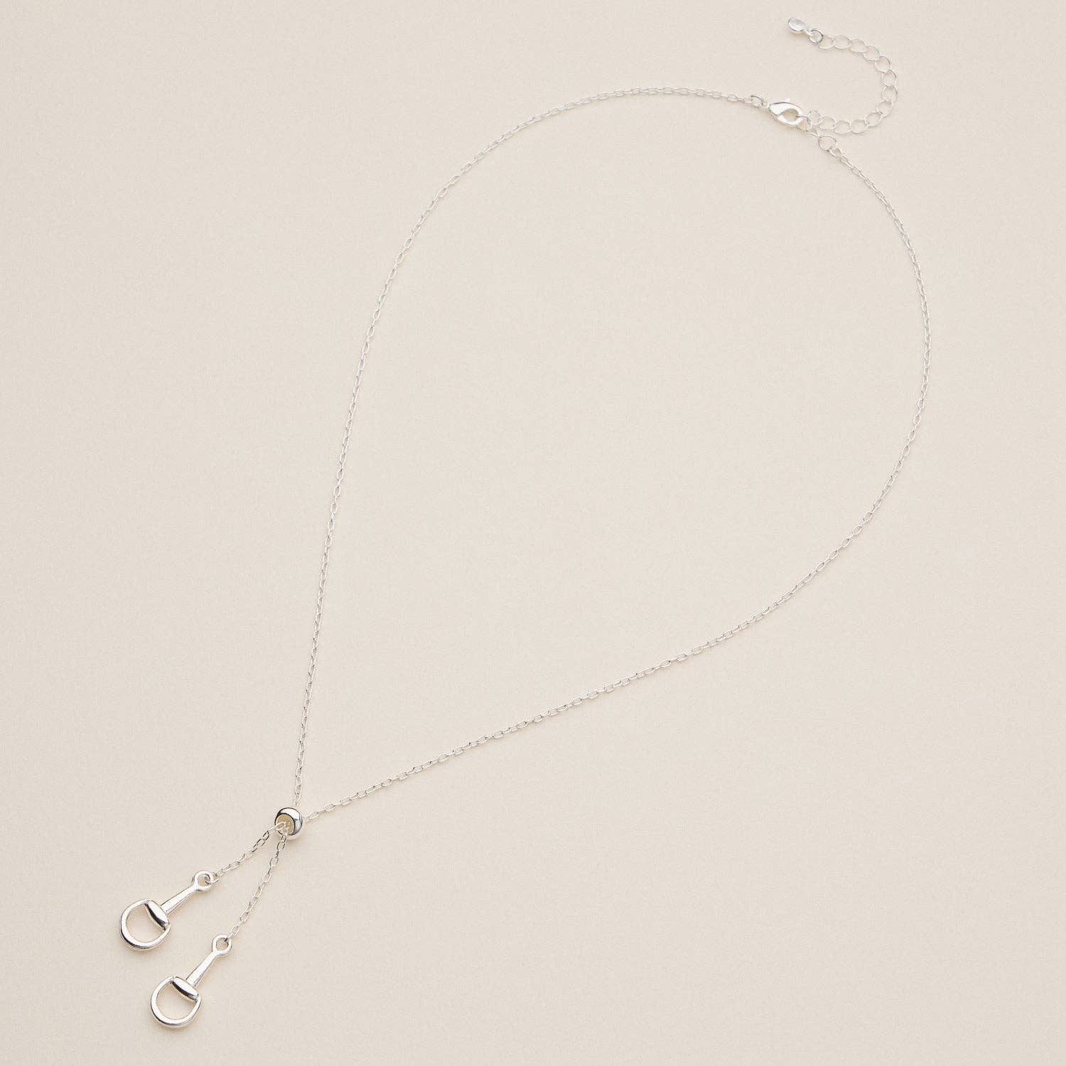 Gold Dipped Bit Charm Necklace - 18K Gold