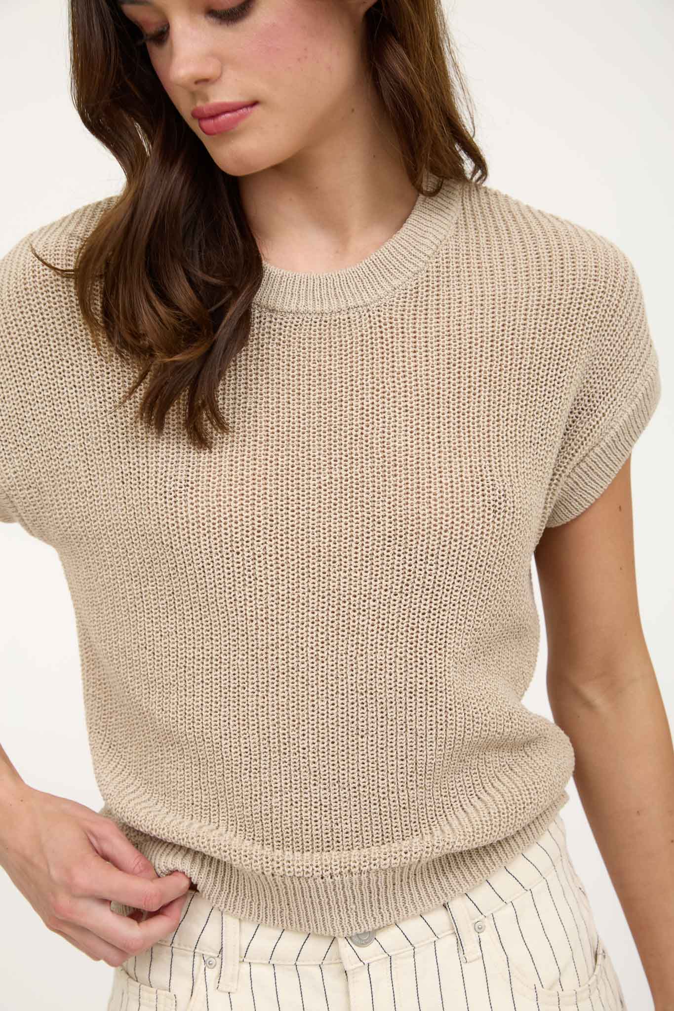 Knit Batwing Sweater Top