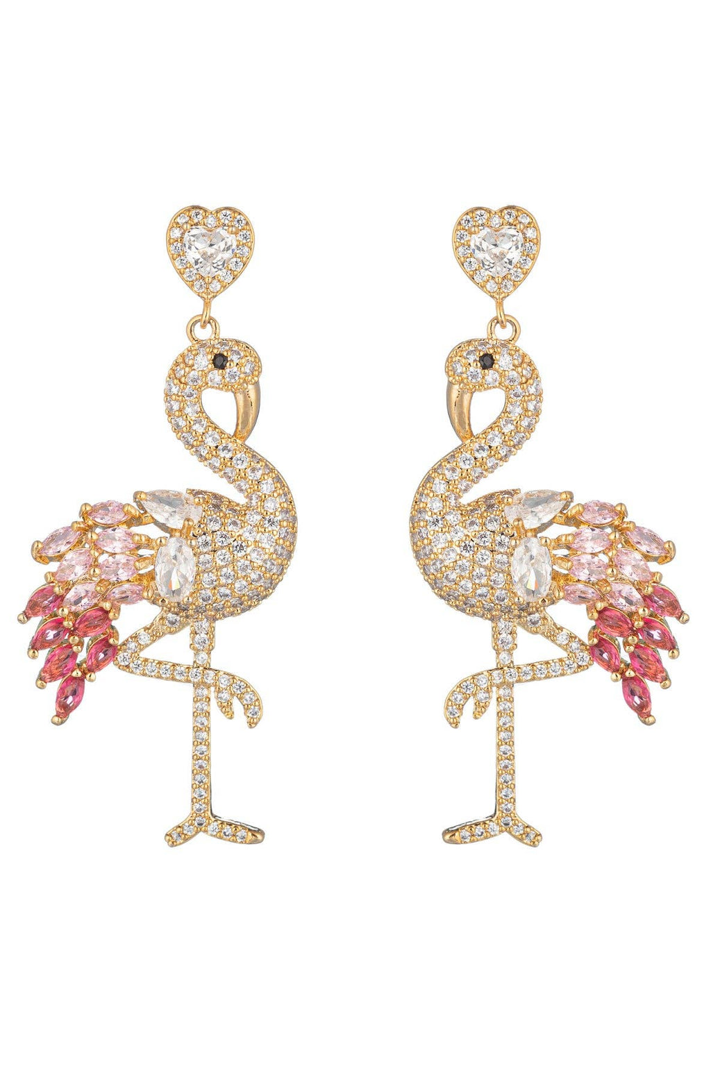 Eye Candy Los Angeles - Pink Flamingo Earrings