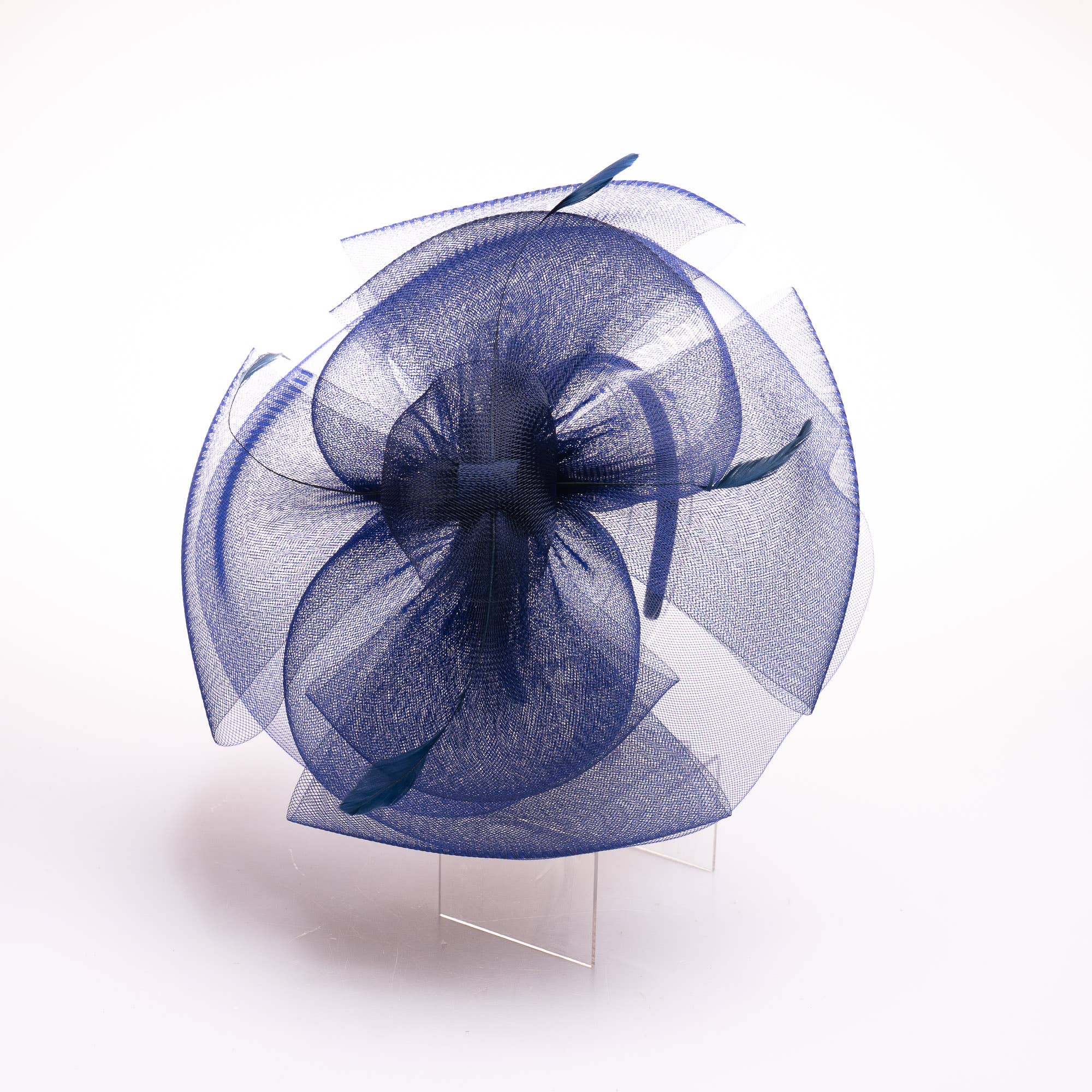 Crinoline Fascinator Red