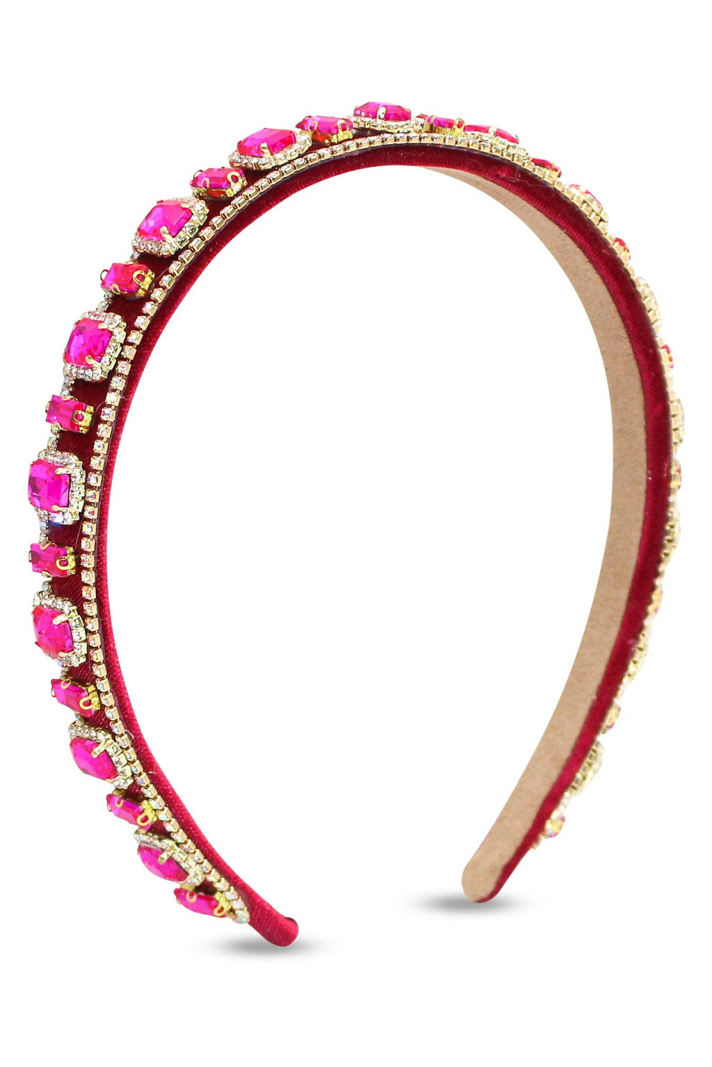 Morgan & Taylor - Sabine Headband in Hot Pink