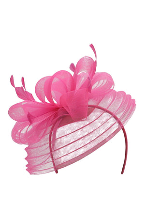 Morgan & Taylor - Monica Fascinator in Hot Pink