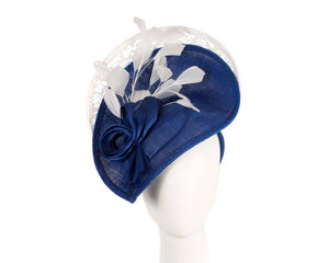 Sinamay & Lace Fascinator