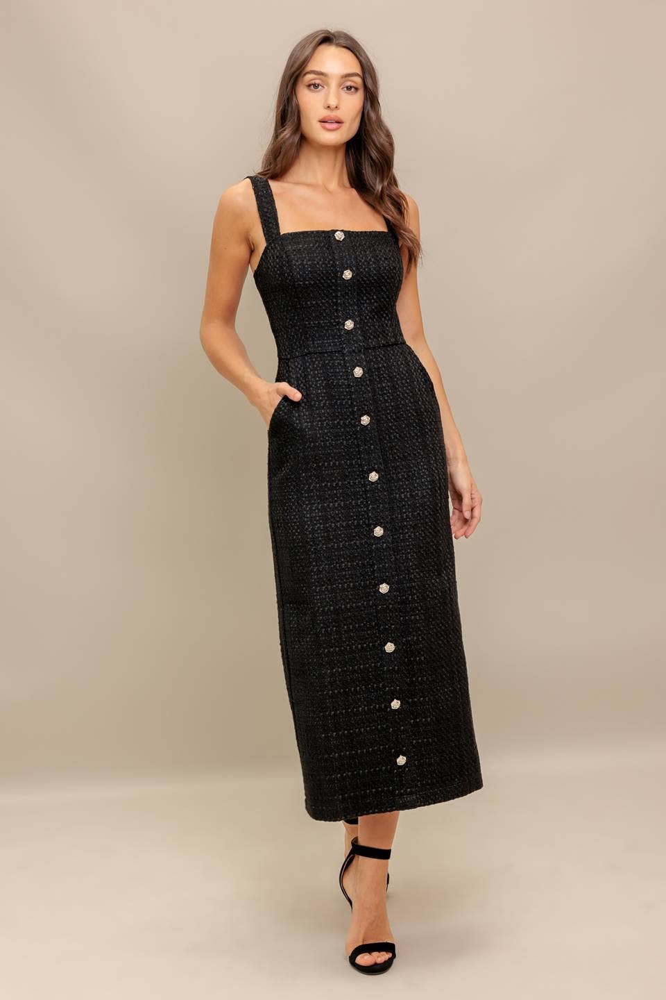 Carrie Tweed Midi