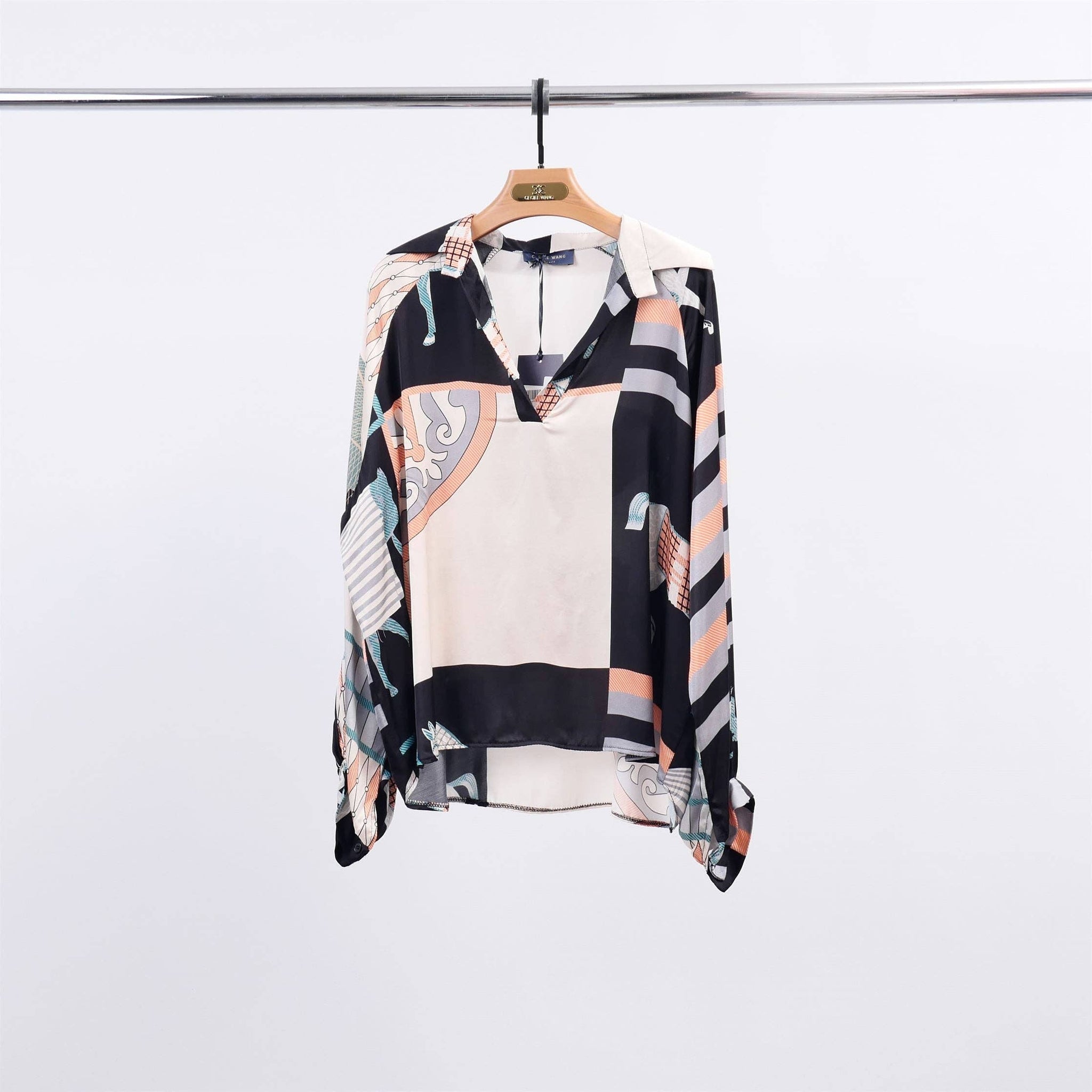 Long Sleeve Equestrian Tunic Top
