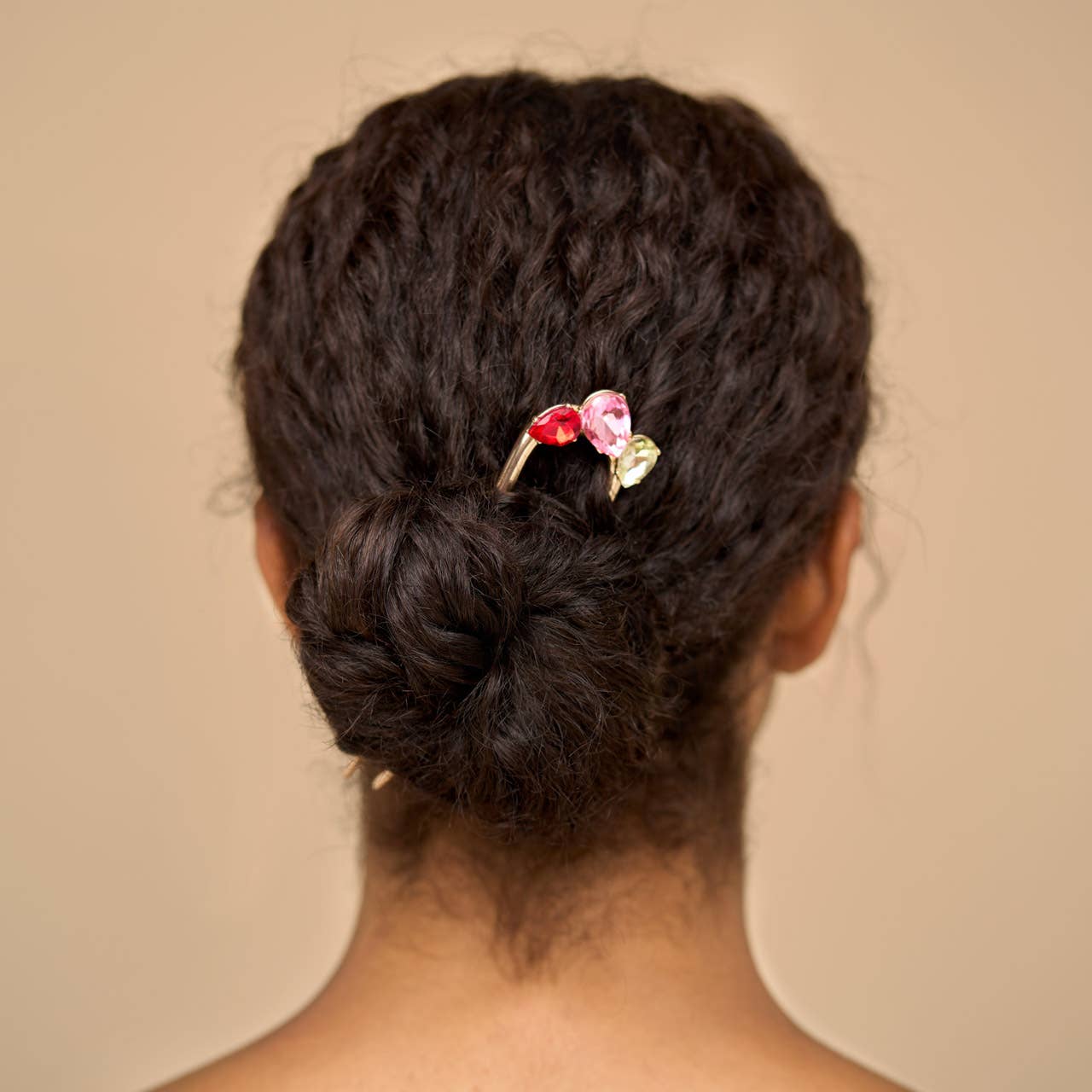 KITSCH - Holiday Gemstone French Hair Pin