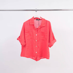 White Linen Shirt